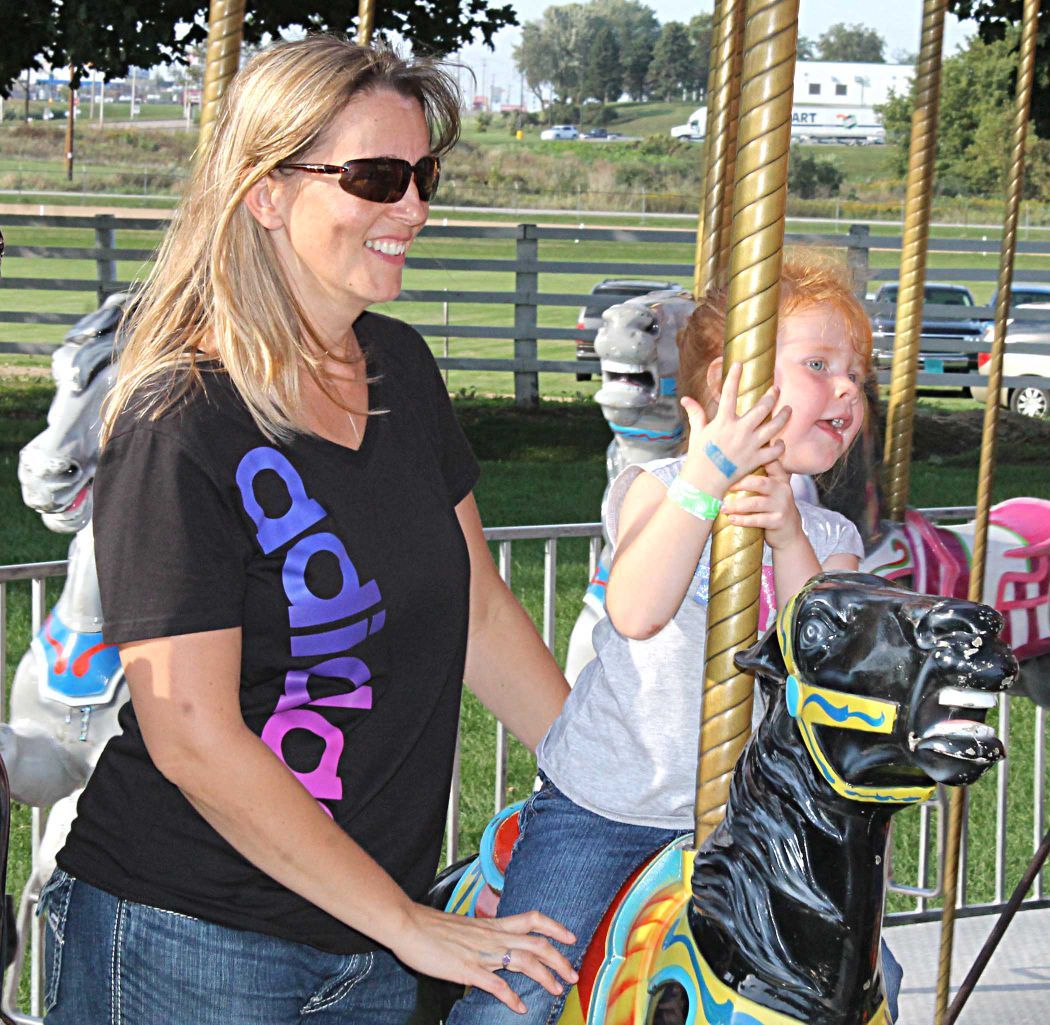 Merry-go-round fun